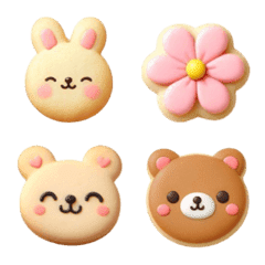 Animal Cookie Emoji (spring)