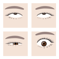 Speak with eyes woman emoji revised