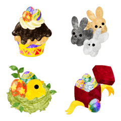 Happy Easter Emoji 2024