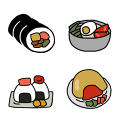 meforの絵文字　韓国料理&日本料理