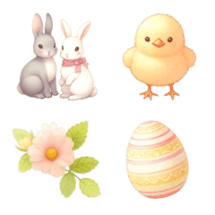 Happy Easter Sweet Emoji