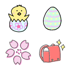 Spring and Easter emoji