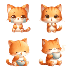 Cookie, the orange cat