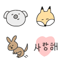 Pastel Animal Emoji