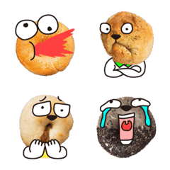 Cute Bagel emoji