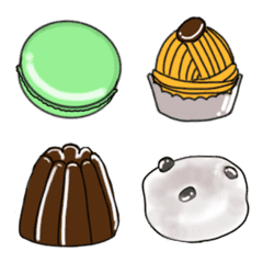 Dessert!!Emoji(Japanese sweets included)