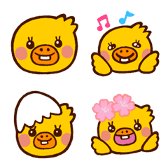 Piyoko's fun emoji