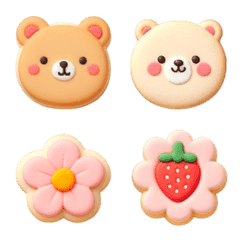 Animal Cookie Emoji3 (spring)