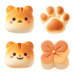 Cat Bread Emoji5 (Spring)
