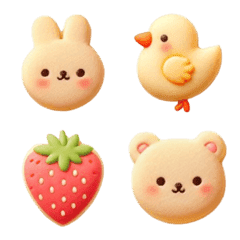 Happy Easter Cookie Emoji 5