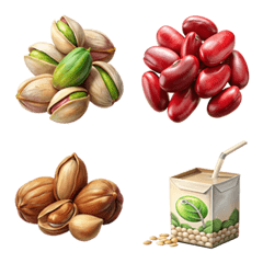 Beans, Grains Collection (Emoji) Dukdik