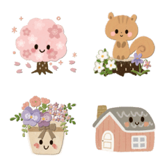 Gentle spring Daily Emoji