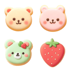 Animal Cookie Emoji5 (spring)