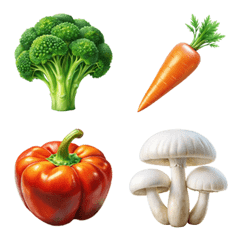 Fresh Vegetable Collection (Emoji)Dukdik