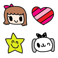 (Various emoji 610adult cute simple)