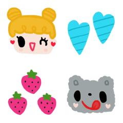 (Various emoji 611adult cute simple)
