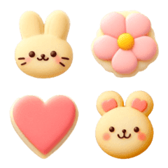 Happy Easter Cookie Emoji 6