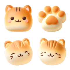 Cat Bread Emoji6 (Spring)
