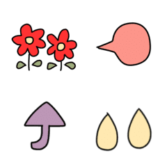 mefor emoji. four spring symbol