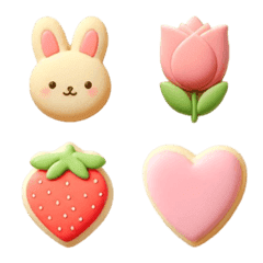 Happy Easter Cookie Emoji 7