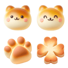 Cat Bread Emoji7 (Spring)