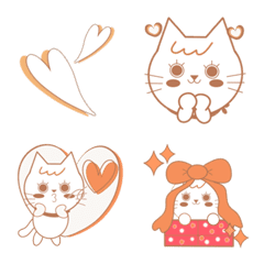 shironekochan daily life Emoji#4