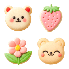 Animal Cookie Emoji7 (spring)