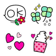 Clear and cute Emoji