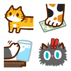 Love cats-hands and feet Emoji