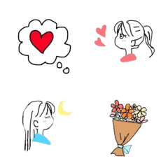 Cute and Simple Daily Emoji<3