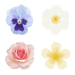 .flower emoji.