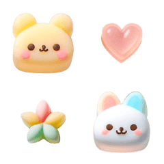 colorful GUMI emoji