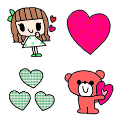 (Various emoji 618adult cute simple)