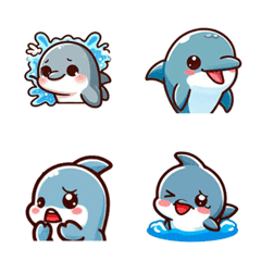 表情篇 - 可愛海豚