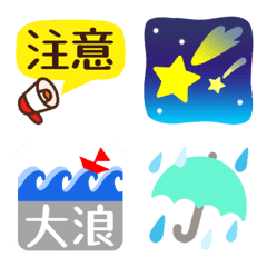 Weather tips Emoji