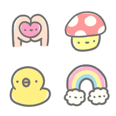 colorful chimachima's emoji.