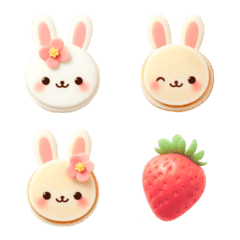 Rabbit Pancake Emoji