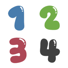 emoji numbers v.8