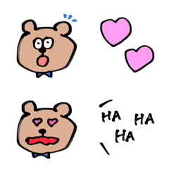 simple bear colorful Emoji