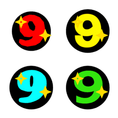 Number emoji Dookdik 20