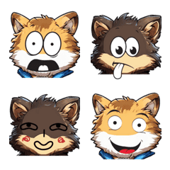 Baby Wolf Life Adventures (Emoji Part1)