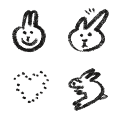 Emoji pencil Rabbit