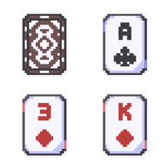 Pixel Poker Card 01C/D
