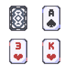 Pixel Poker Card 01S/H