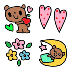 (Various emoji 623adult cute simple)
