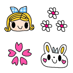 (Various emoji 626adult cute simple)