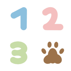 Numbers - Cutie pastel V.1