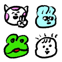 Person and animal emoji