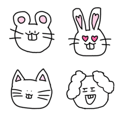 Emoji's front tooth army (animal ver.)