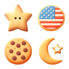 Country Cookie Emoji 2